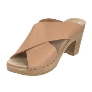 No. 6 Heeled Clog Sandals